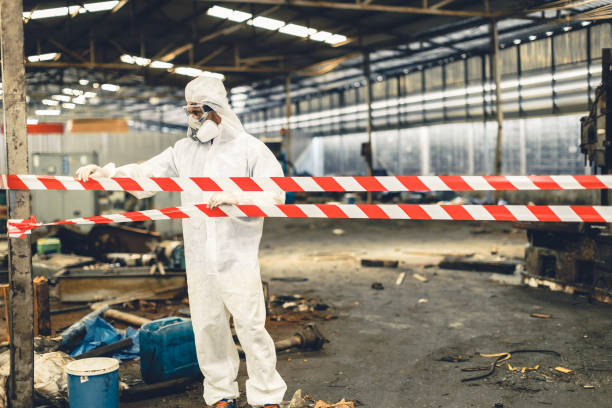 Professional Drug Lab Cleanup technician working in Ridley Park, PA
